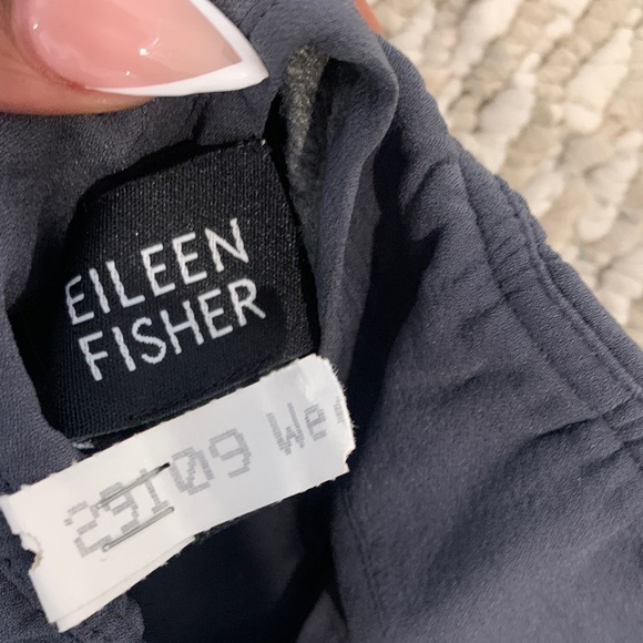 Eileen Fisher Dark Blue Midi Skirt - Picture 2 of 6